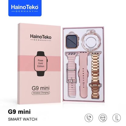 Haino Teko G9 Mini 3 Kordonlu, Hediyeli, Bayan Akıllı Saat - Görsel 4