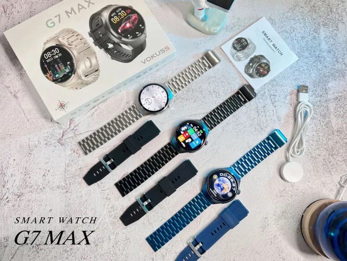 G7 Max Amoled Ekranlı Akıllı Saat, GPS/NFC/Siri