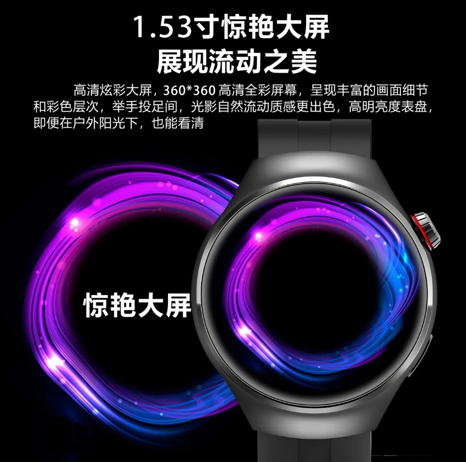 G7 Max Amoled Ekranlı Akıllı Saat, GPS/NFC/Siri - Görsel 5