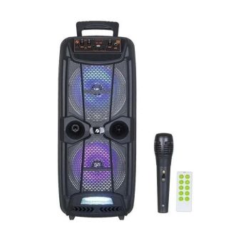 Uzaktan Kumandalı ve Mikrofonlu Karaoke Bluetooth Hoparlör