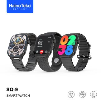 Hainoteko SQ-9 45MM Amoled Ekran 3 Kordonlu Akıllı Saat