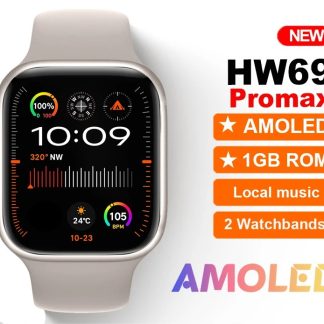 Hw69 Pro Max 1Gb Rom Amoled Ekranlı, ChatGPT Yapay Zekalı Akıllı Saat