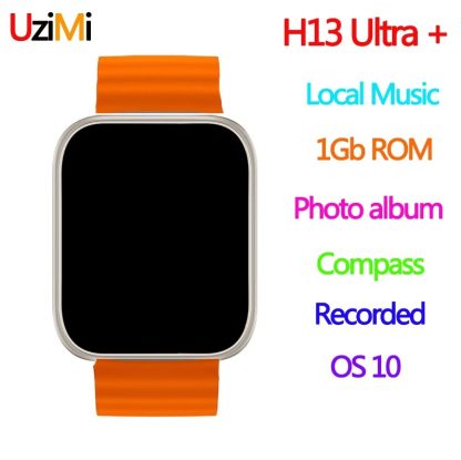 H13 Ultra Plus 49mm Akıllı Saat (Orijinal Ürün) - Görsel 6