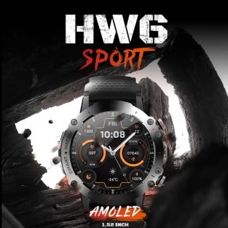 HW6 Sport Akıllı Saat, 1.52 inc Amoled Ekran 2024 Model