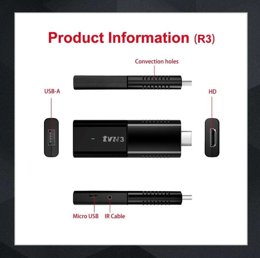 Android Tv Box Stick, HDMI Girişli, Wifi Bağlantılı, - Görsel 8