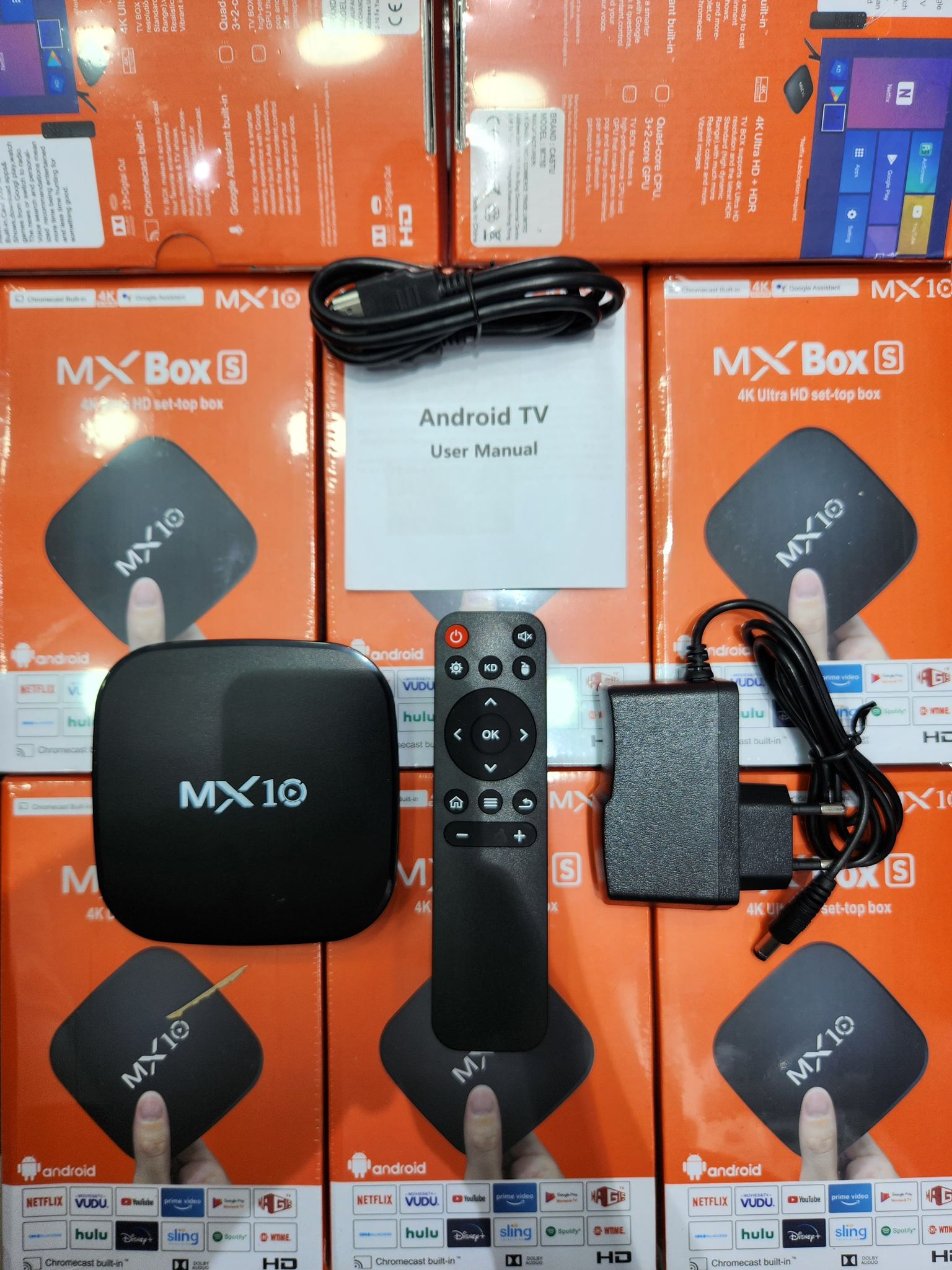 Mx10 Android Tv Box, Android Medya Oynatıcı - Görsel 2