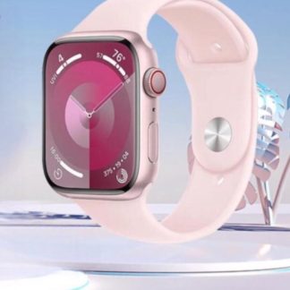 G49 Ultra Mini Amoled Ekran Silikon + Metal Kordonlu 41 mm Akıllı Saat