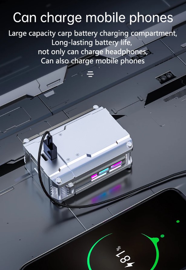 DX-08 Kablosuz Su Geçirmez Bluetooth Kulaklık - Görsel 21