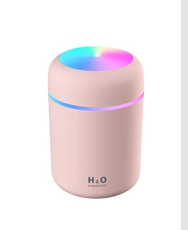 Led Işıklı Oda Nemlendirici, Buhar Makinesi, Aroma Difüzörü - Görsel 13