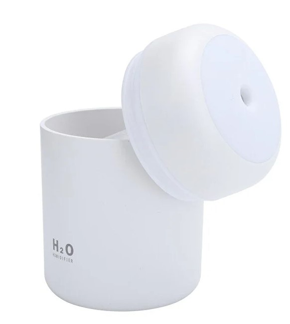 Led Işıklı Oda Nemlendirici, Buhar Makinesi, Aroma Difüzörü - Görsel 4