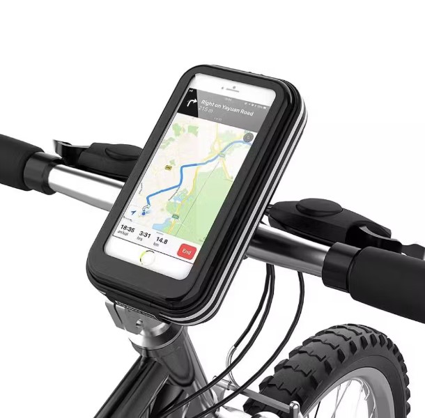 Motosiklet Bisiklet Telefon Tutucu. Dokunmatik Ekran, Su Geçirmez - Görsel 9
