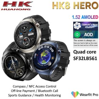 HK8 Hero ChatGPT Özellikli Yeni Model Akıllı Saat