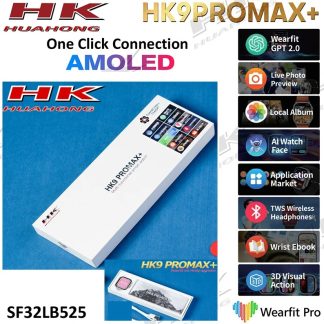 HK9 Pro Max Plus 2024 Model Güncellenmiş Versiyon 45mm Akıllı Saat