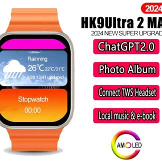 HK9 Ultra 2 MAX 2024 Model, Güncellenmiş Versiyon Akıllı Saat