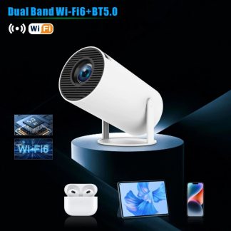 Upgrade Pro, Wifi, Bluetooth, Android 11, Led Projeksiyon Cihazı