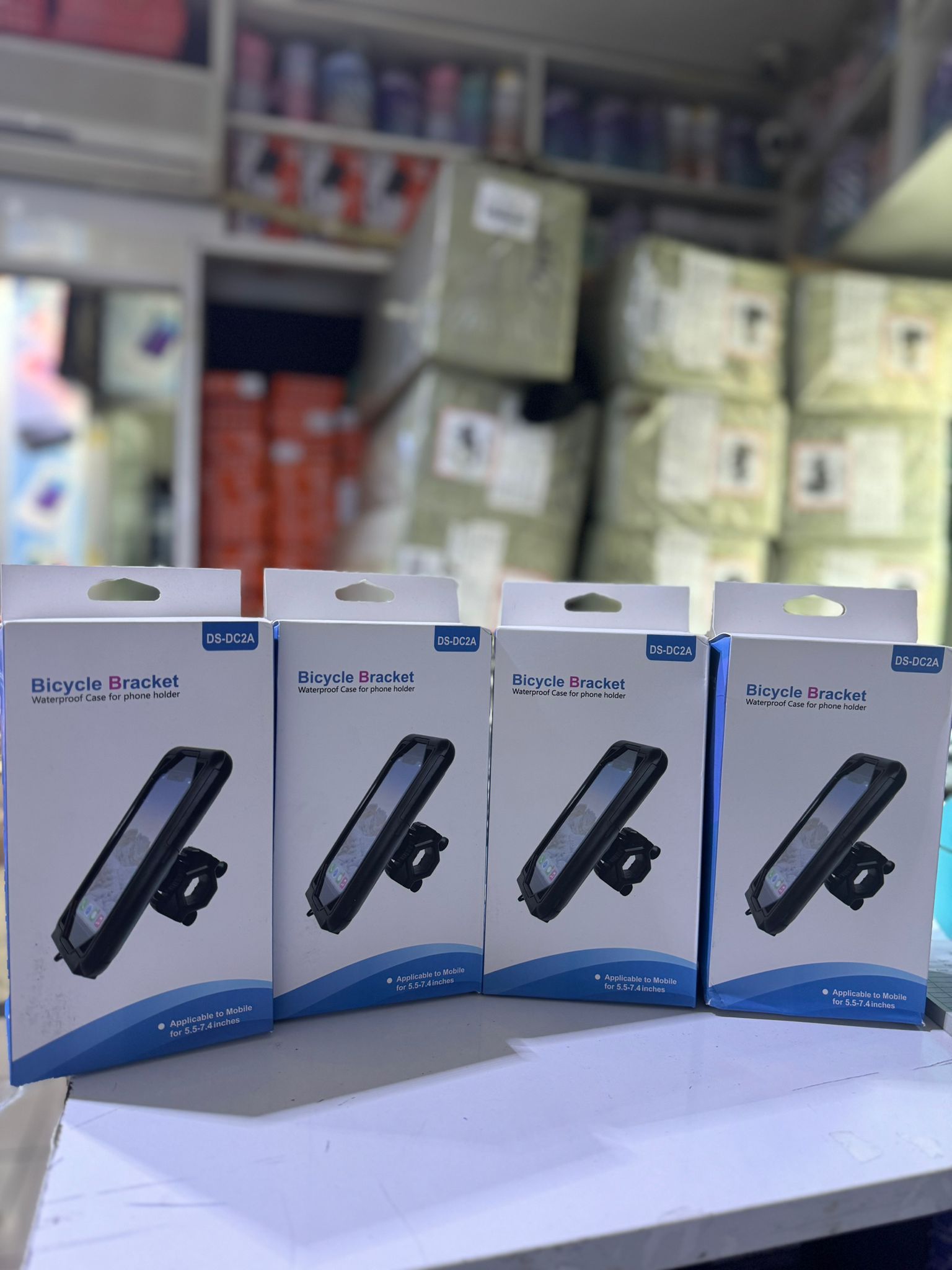 DS-DC2A Yüksek Kalite Bisiklet Motosiklet Telefon Tutucu - Görsel 2