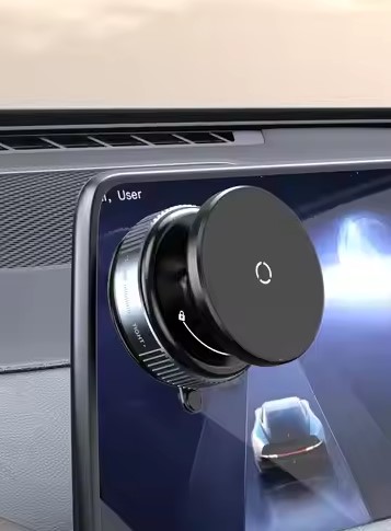 K009 Manyetik Vakum Telefon Tutucu. Yüksek Tutuş Kapasitesi, 360 Derece Dönebilme