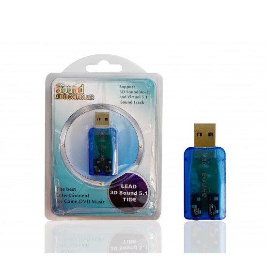 USB Ses Kartı 2.1 Kanal 3D Sound - Görsel 3