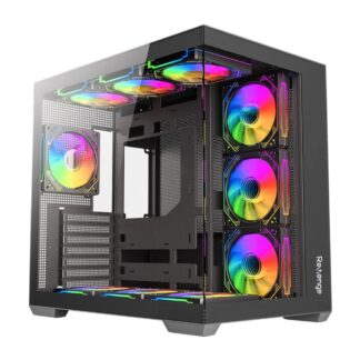 Supernova 7 RGB Fanlı ATX Temperli Cam Panel Akvaryum Gaming Bilgisayar Kasası