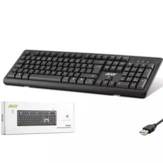 ACER OAK0A0 Standart Klavye Sessiz Tuşlu - Siyah