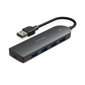 4 Port USB Hub ( Gri )