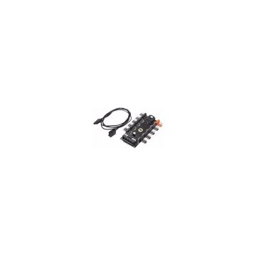 Alfais 4337 10 Port Fan Power Ide Switch Pwm Çoklayıcı