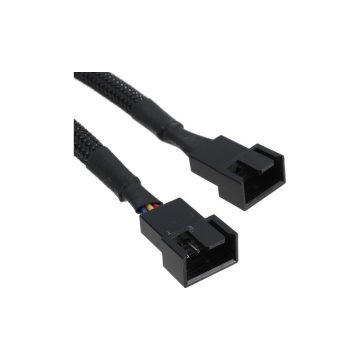 Alfais 4336 8 Port Fan Çoklayıcı Y Pwm Splitter 3 Pin 4 Switch