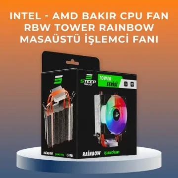 Spectrum Cool Storm CPU Fan Combo Kelebek AMD Intel RGB