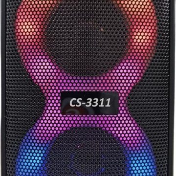 Pl-4584 Bt,Sd,Usb Gi̇Ri̇Şli̇ Rgb Işikli Speaker 3X2