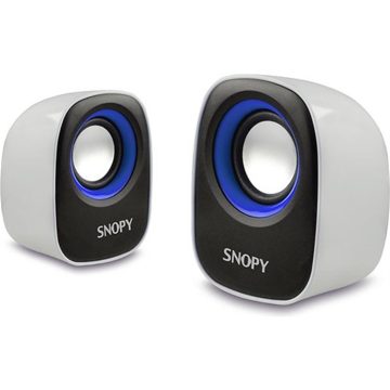 Usb Speaker Beyaz - Turuncu Sn-120